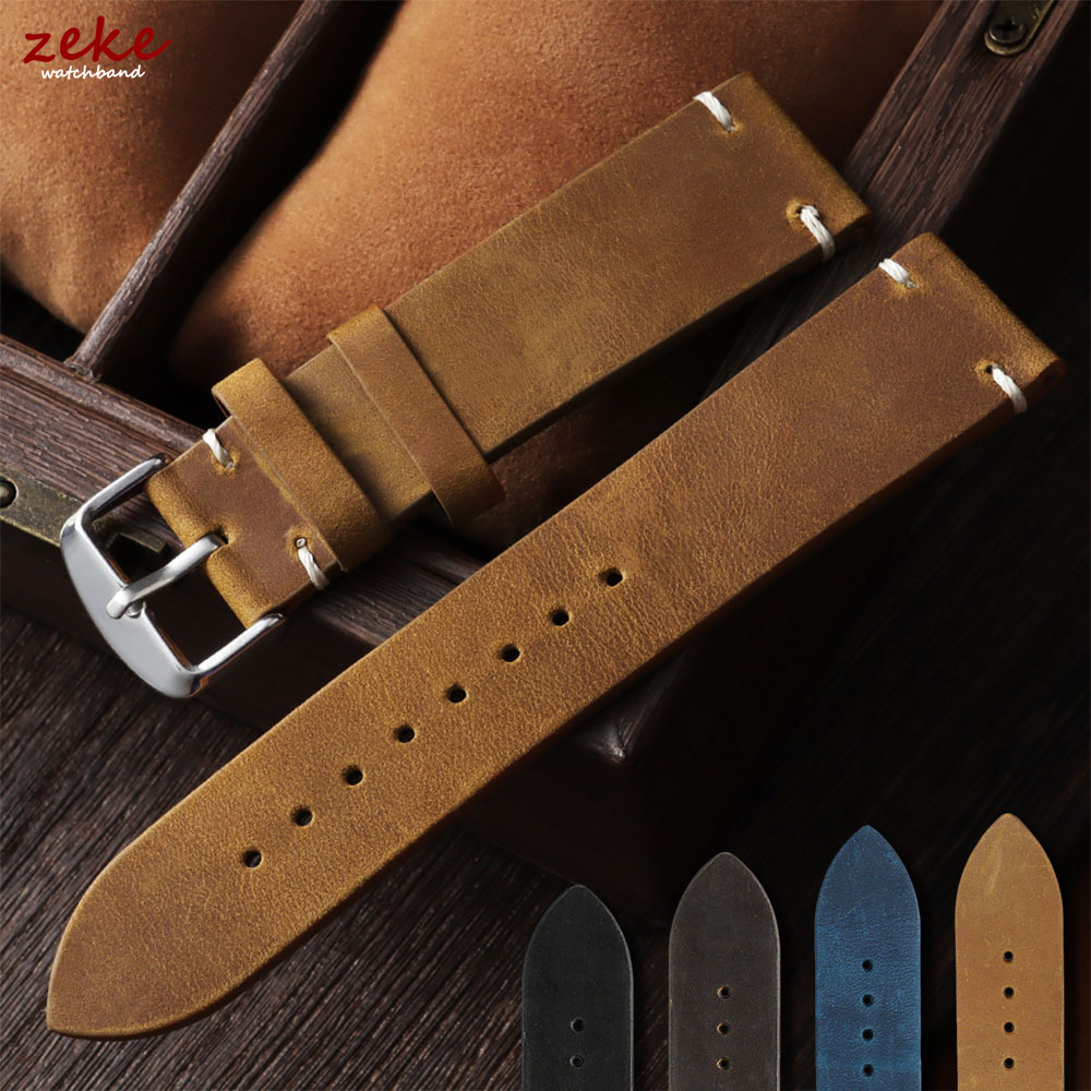 Canvas Strap Watch - Pasek do zegarka vintage z miękkiej
