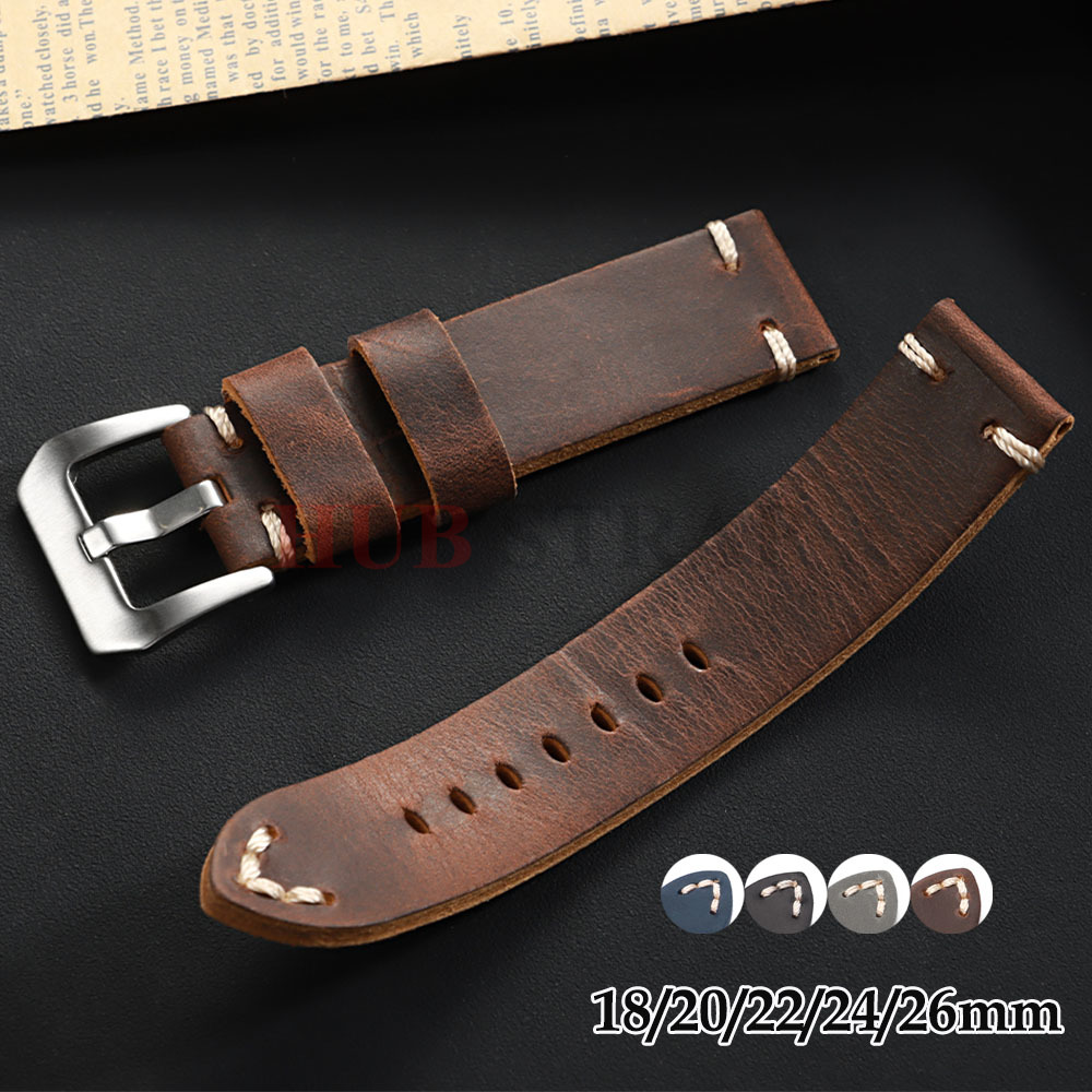 Suede Strap Watch - Pasek do zegarka ze skóry bydlęcej