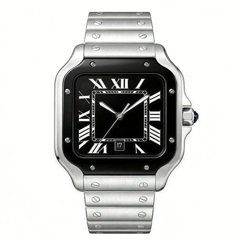 Nowy luksusowy męski zegarek k – Cartier Watch Tank recenzja i cena