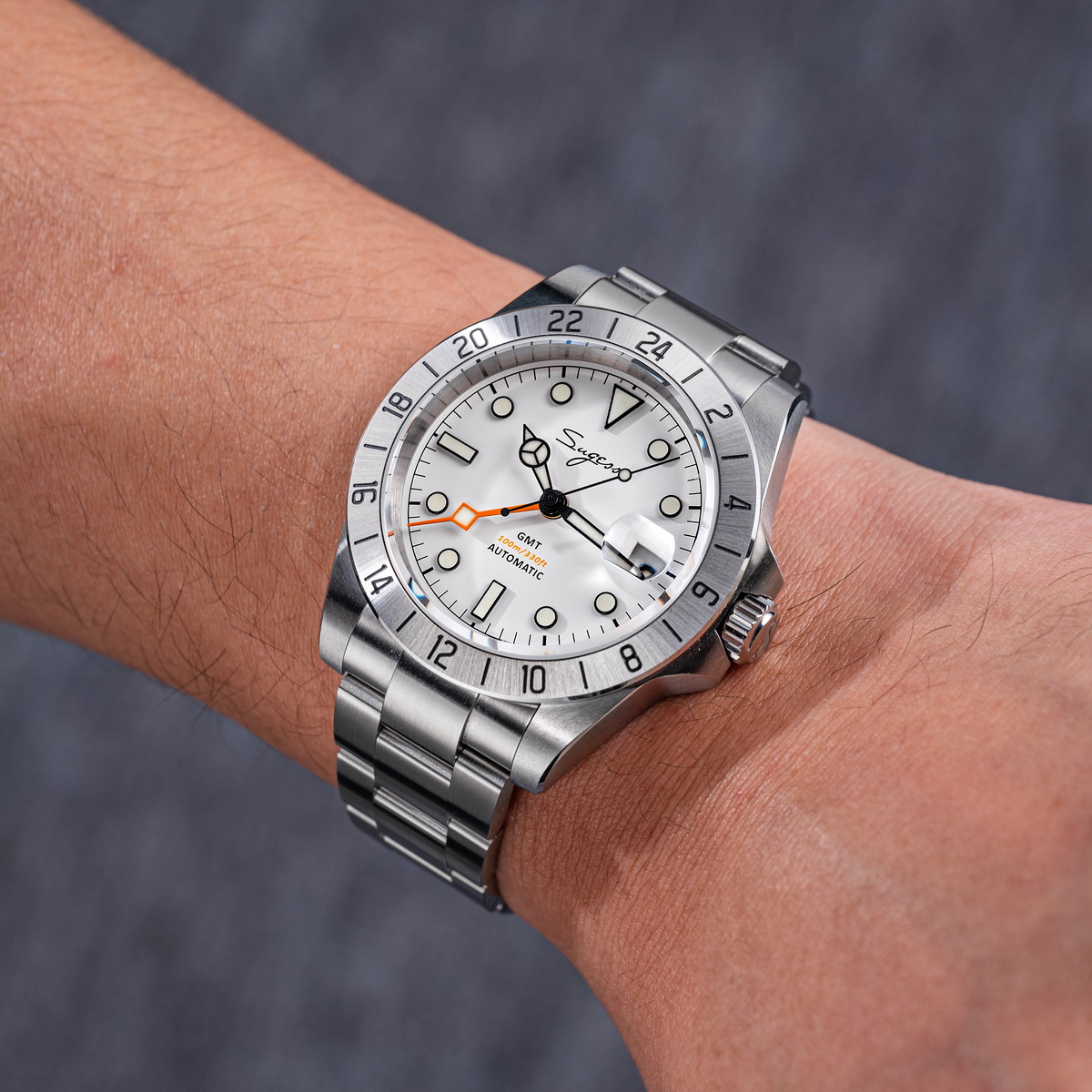 Zegarek męski Sugess GMT Autom – Rolex Watch Submariner recenzja i cena