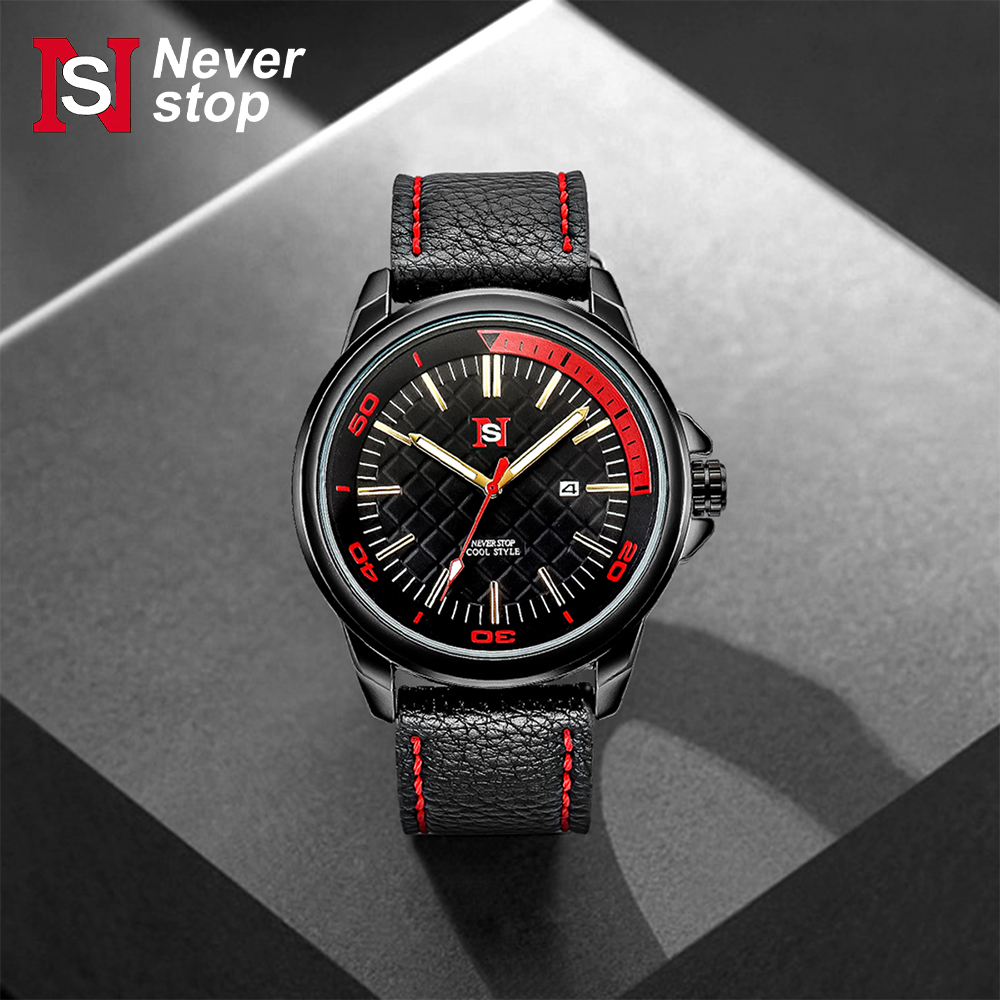 NS Simple Fashion męski zegare – Suede Strap Watch recenzja i cena