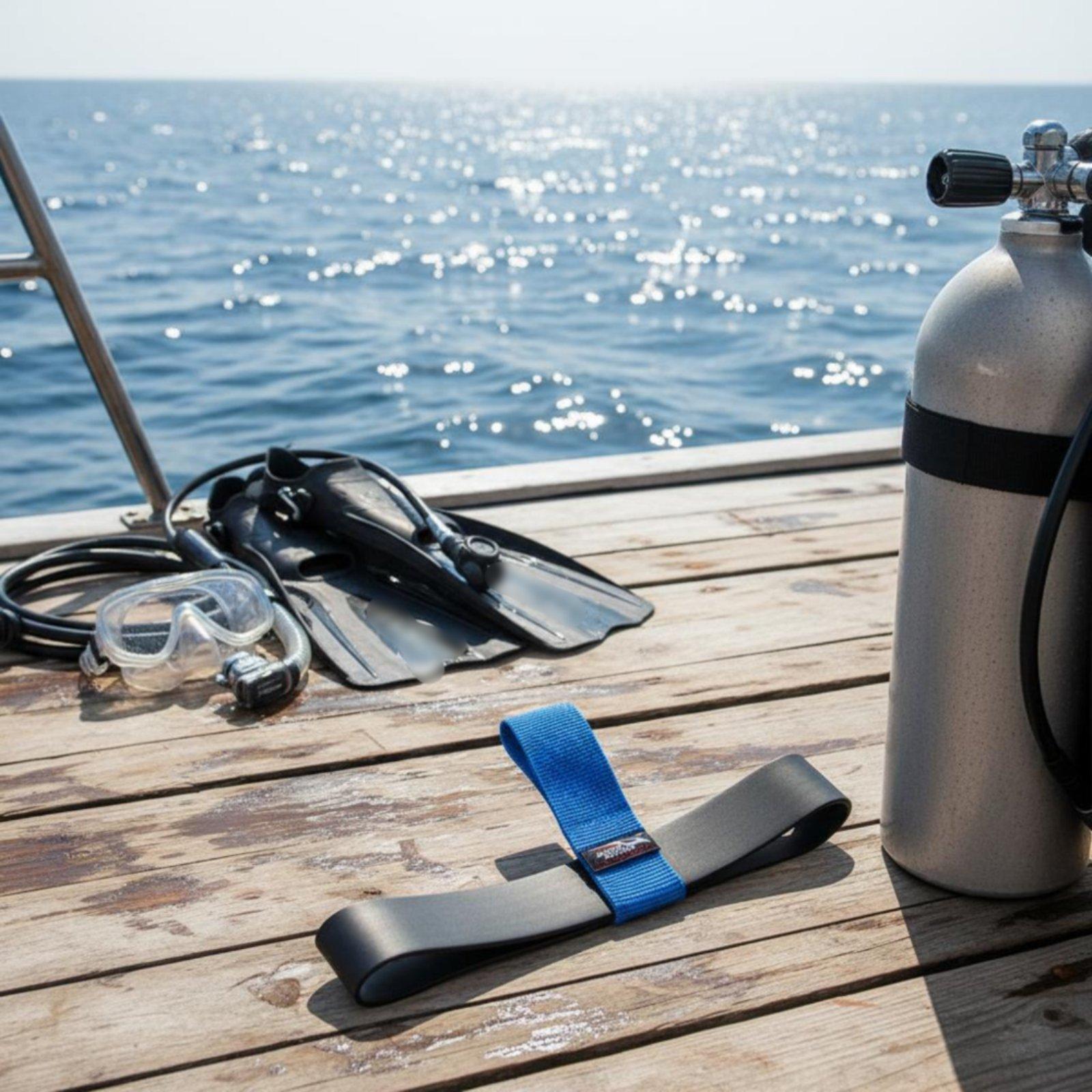 Opaska mocująca wąż, wysokiej  – Rubber Strap Diver recenzja i cena