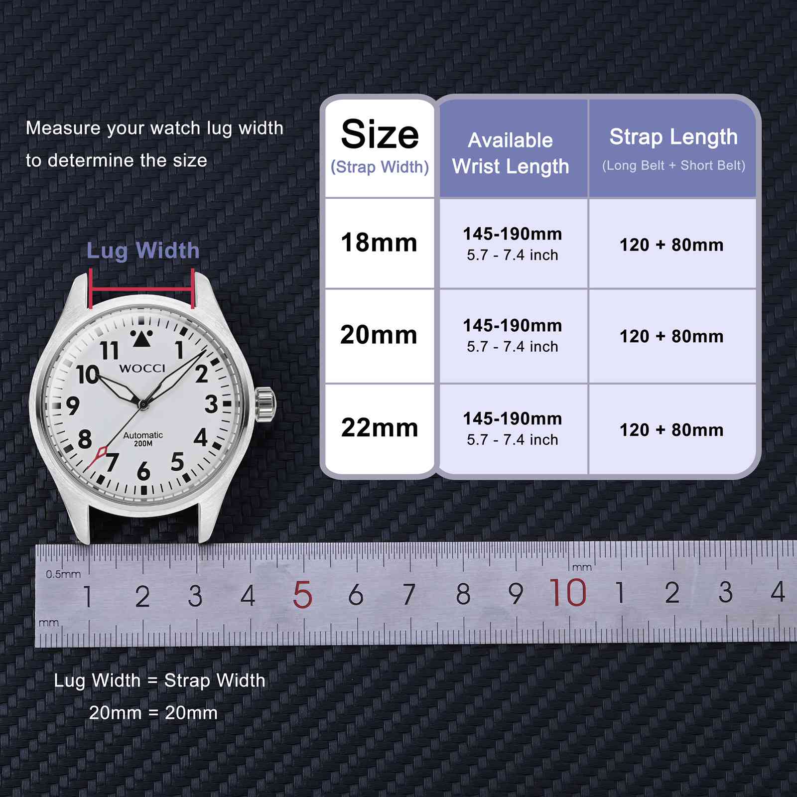 Pasek do zegarka WOCCI Denim P – Suede Strap Watch recenzja i cena